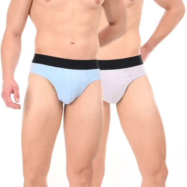 Pack of 2 Solid Men Brief