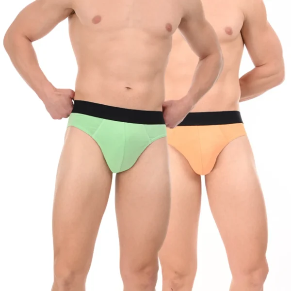 Pack of 2 Solid Men Brief