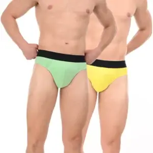 Pack of 2 Solid Men Brief