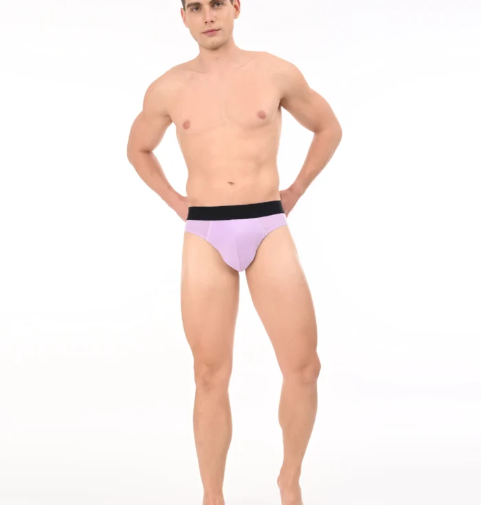 Soft Lavender Modal Brief