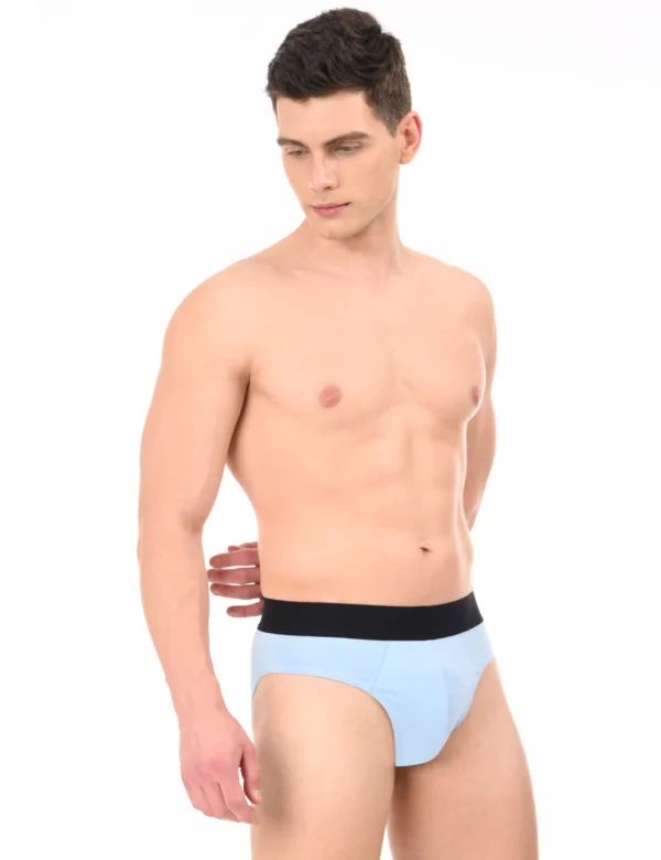 Pack of 2 Solid Men Brief - Image 2